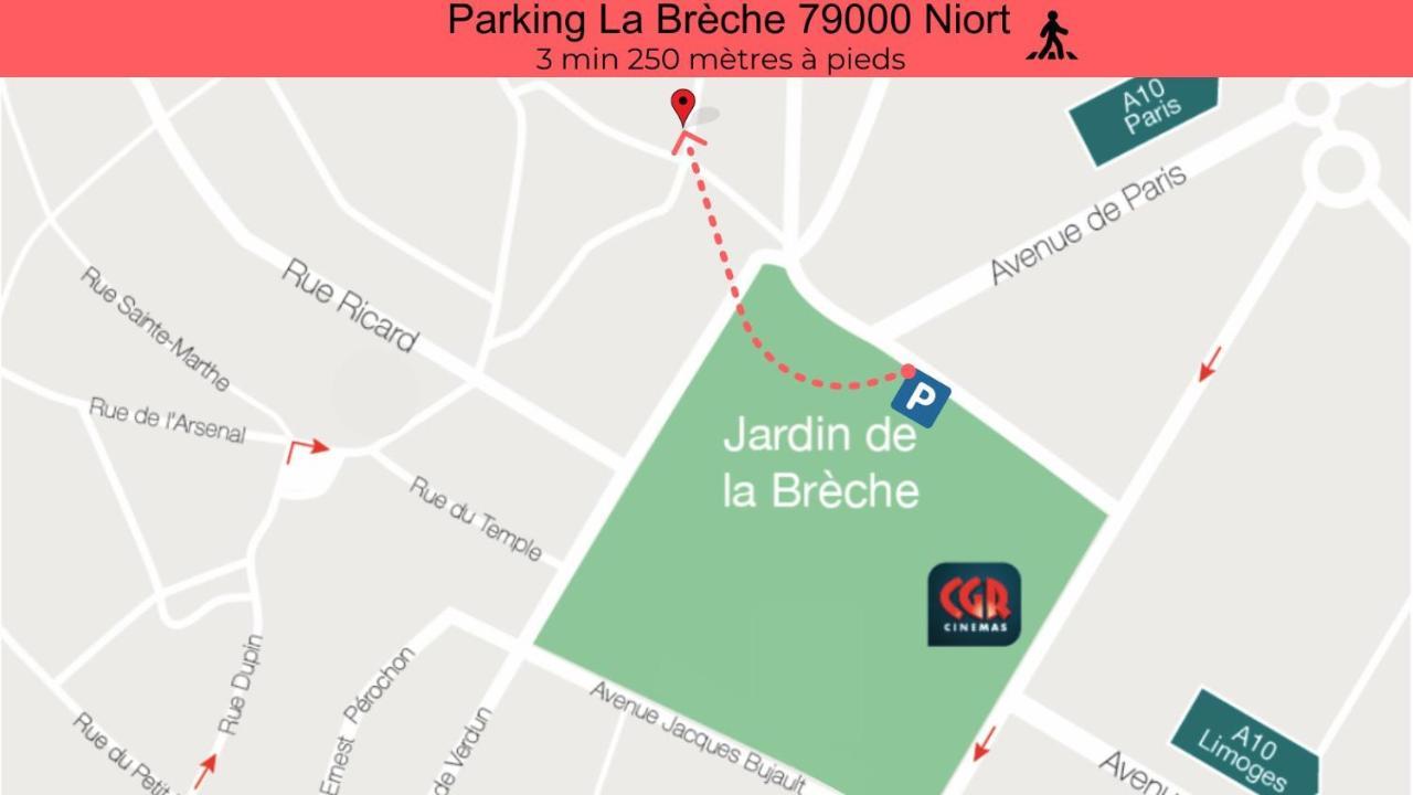 Niort - Hyper-Centre - Appartements En Duplex Ou Triplex - Wifi Fibre - Nouveau Экстерьер фото